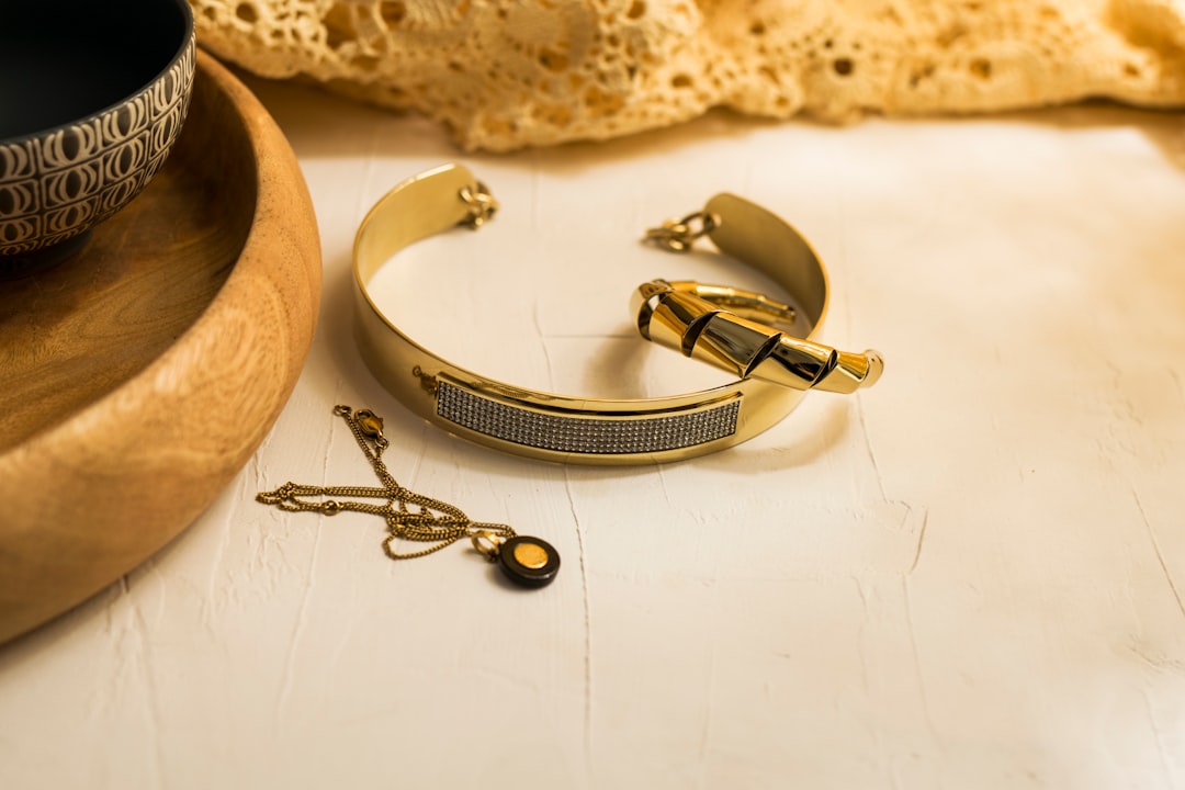 Photo accessorize clothes with simple jewelry