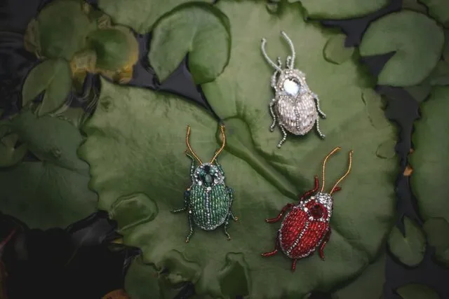 Photo brooches
